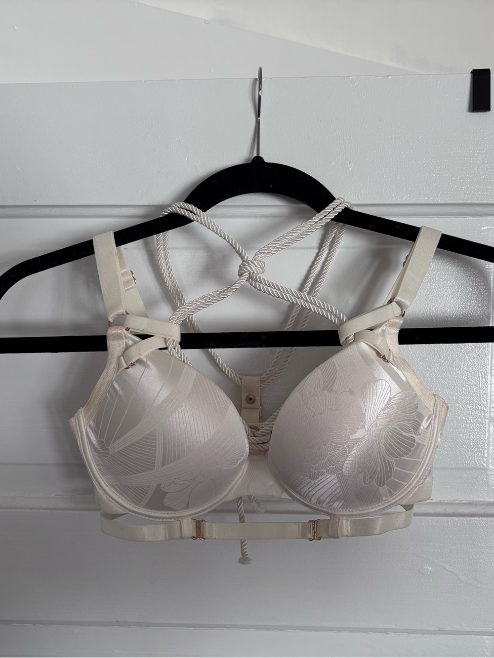 Honey Birdette Shibari Bra White/Cream AUS 10C/ US 32C